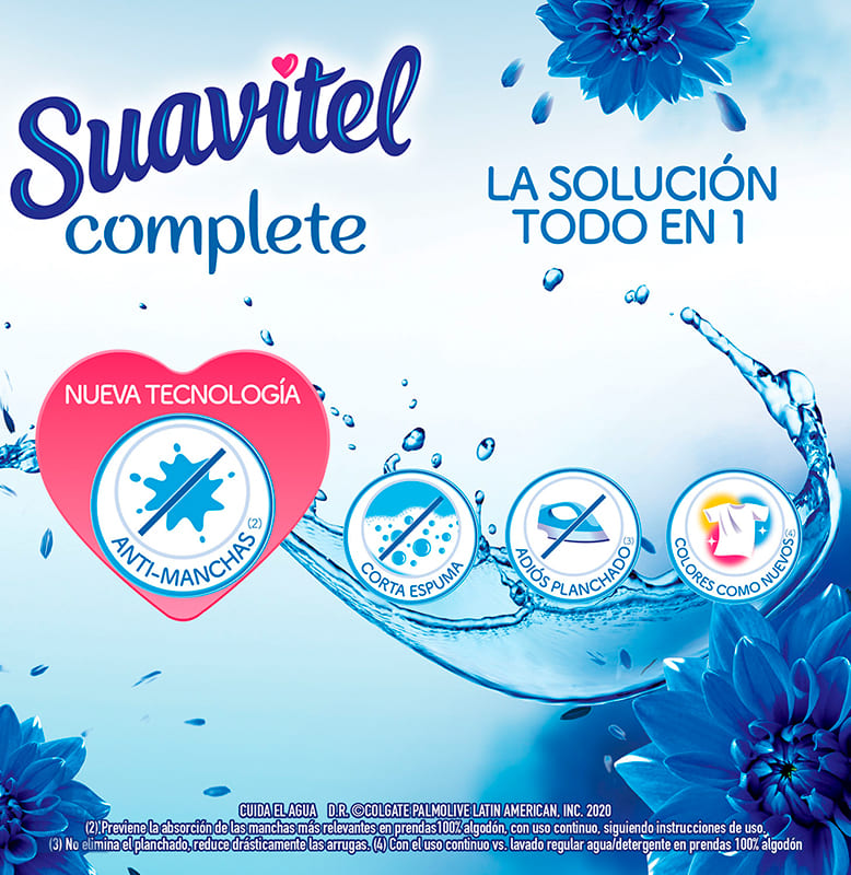 Suavizante Suavitel Complete Primavera 2.8 L