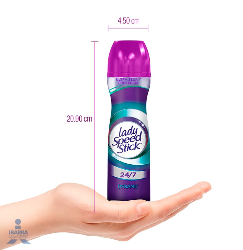 Desodorante Lady Speed Stick Dinamic Spray 91 g