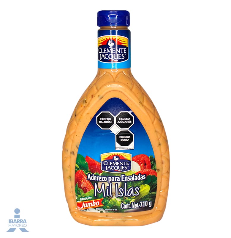 Aderezo Clemente Jacques Mil Islas 710 g