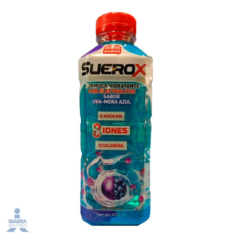 Bebida Suerox Uva Mora Azul 630 ml