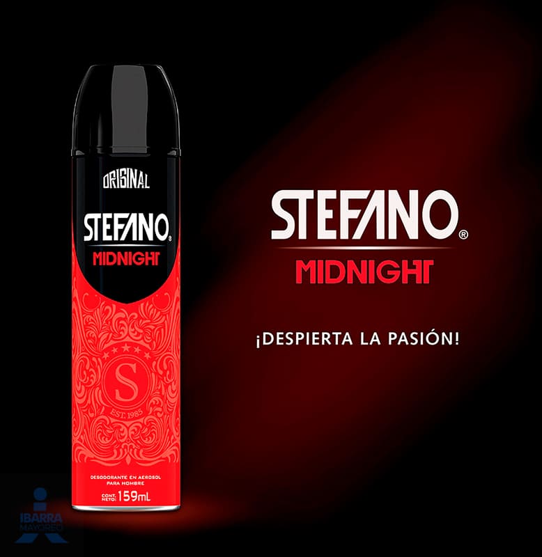 Desodorante Stefano Midnight Aerosol 113 g