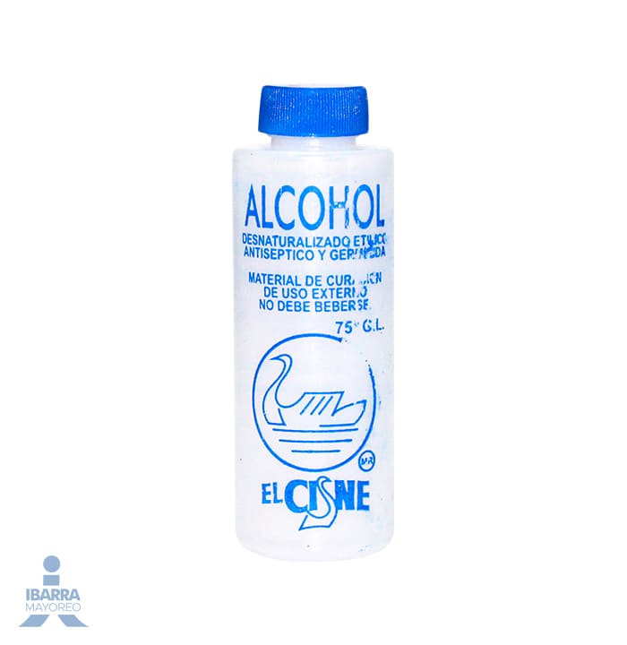 Alcohol El Cisne 75 grados 125 ml