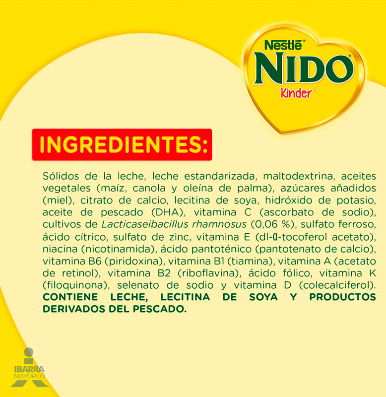 Alimento para niños de corta edad Nido Kinder 1+ Bolsa 144 g