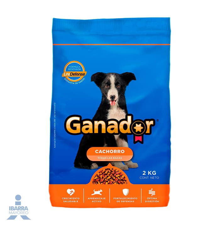 Alimento Ganador Cachorro 2 kg