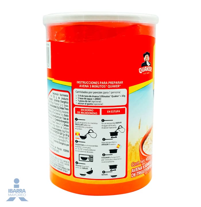 Avena 3 Minutos Mixta 400 g