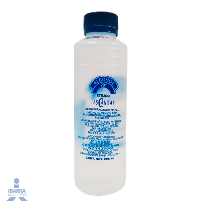 Alcohol Las Cañitas 225 ml