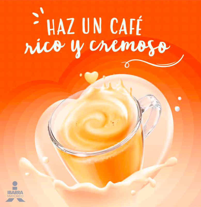 Sustituto de Crema Coffee Mate Caramelo Líquido 530 g
