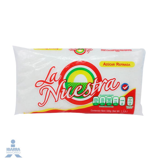 Azúcar Refinada La Nuestra 500 g
