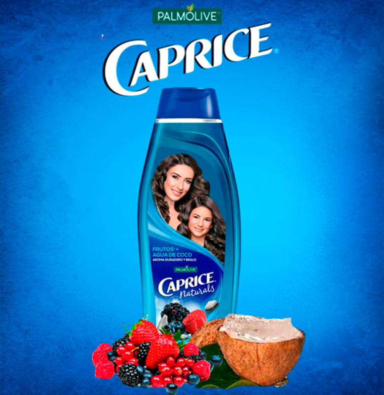 Shampoo Caprice Frutos y Agua de Coco 760 ml