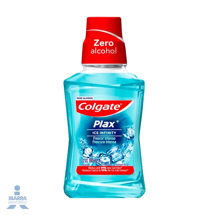 Enjuague Bucal Colgate Plax Ice Infinity 180 ml