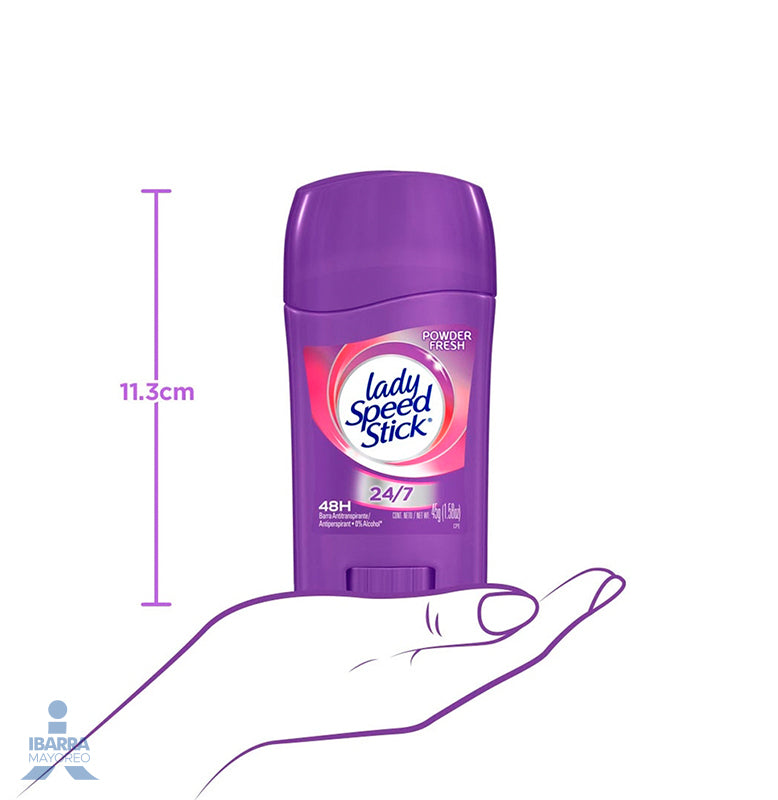 Desodorante Lady Speed Stick Powder Fresh 45 g