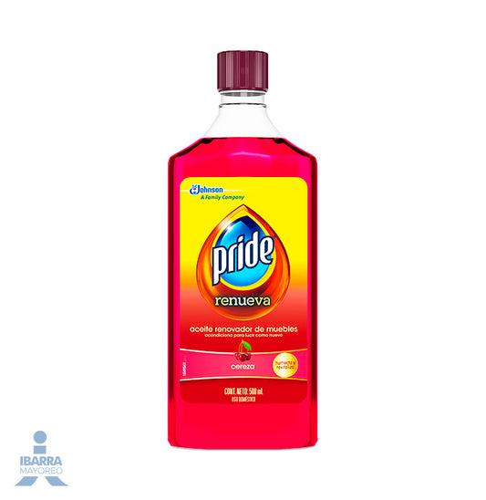 Aceite para muebles Pledge rojo cereza 500 ml