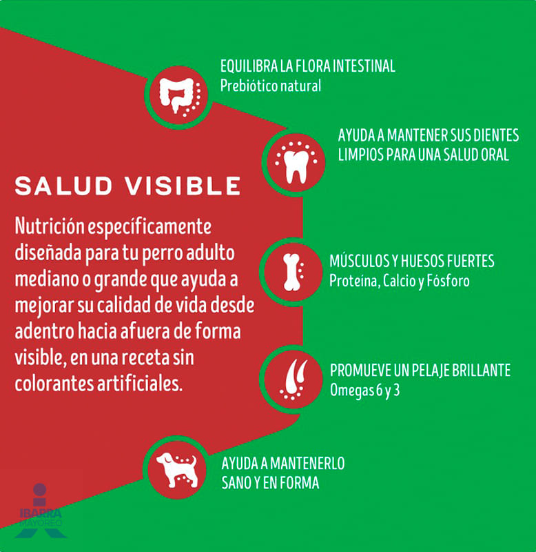 Dog Chow alimento seco perros adultos medianos y grandes 15 kg