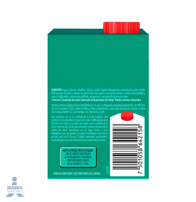 Sustituto de Crema Coffee Mate Crema Irlandesa Líquido 530 g