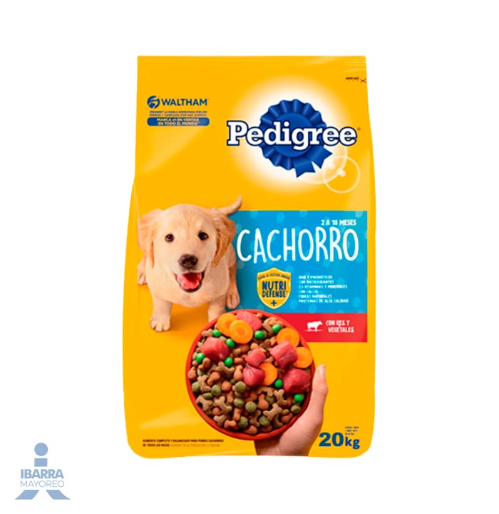 Alimento Pedigree Cachorro 20 kg