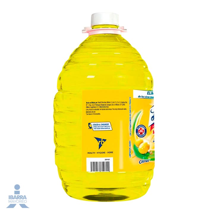 Desinfectante Lysol Citrus 5 L