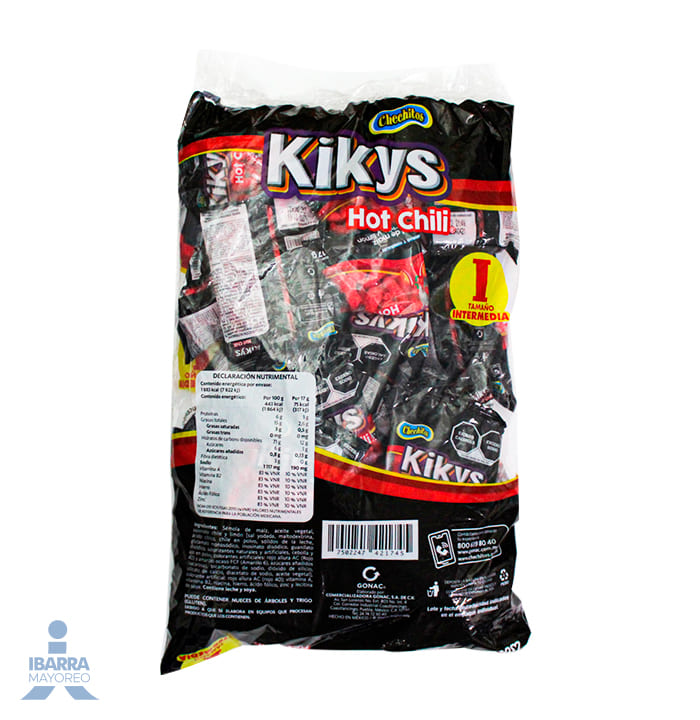 Chechitos Chechi Kikys Hot Chili 24 pzas.