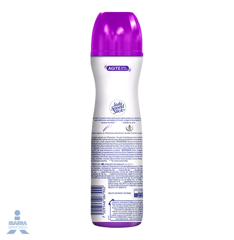 Desodorante Lady Speed Stick Derma Omega Aerosol 150 ml