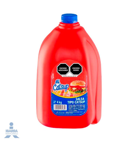 Salsa Cátsup Mi Cátsup 4 kg