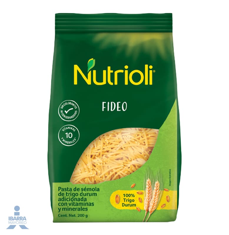 Pasta Nutrioli Fideo 200 g