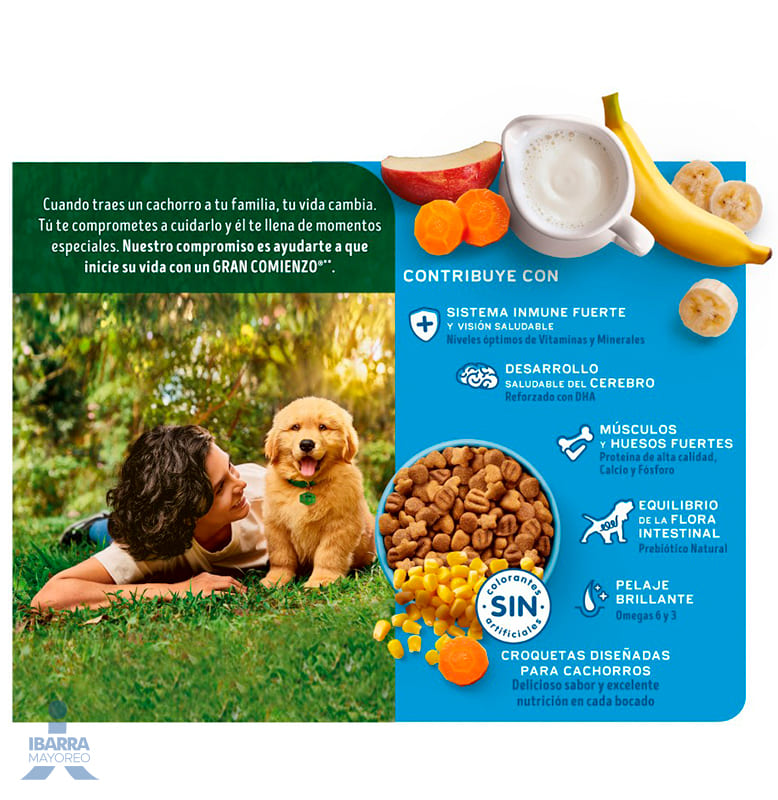 Dog Chow alimento seco cachorros medianos y grandes 4 kg