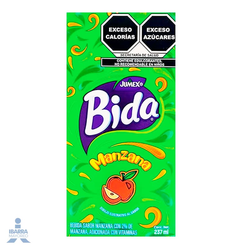 Bebida Bida Manzana 237 ml