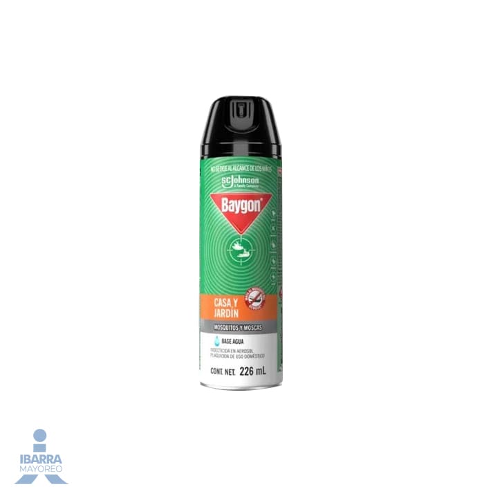 Insecticida Baygon Casa y Jardín Aerosol 226 ml