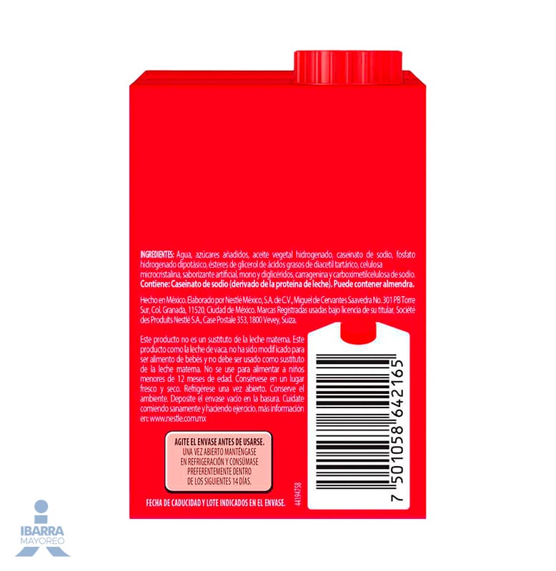 Sustituto de Crema Coffee Mate Canela Líquido 530 g