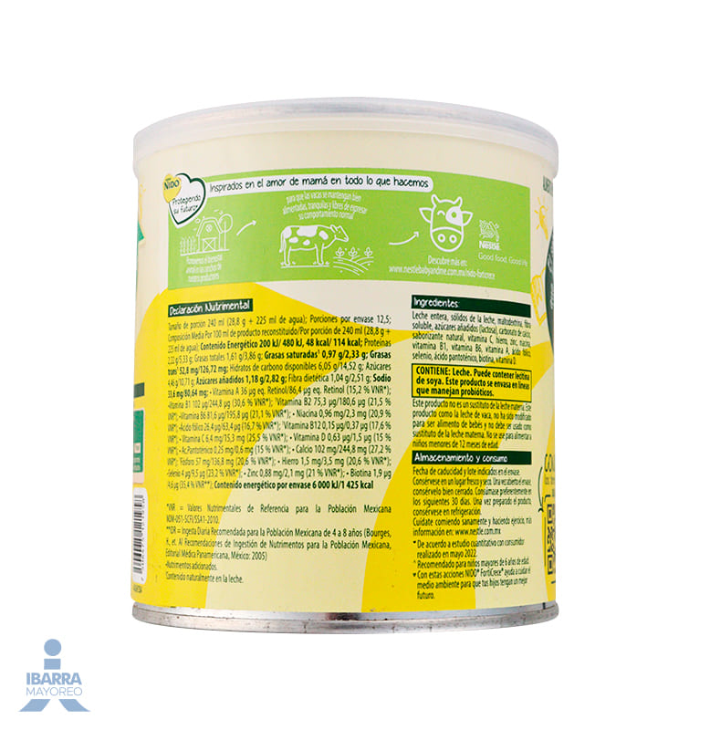 Leche Nido Forticrece Lata 360 g