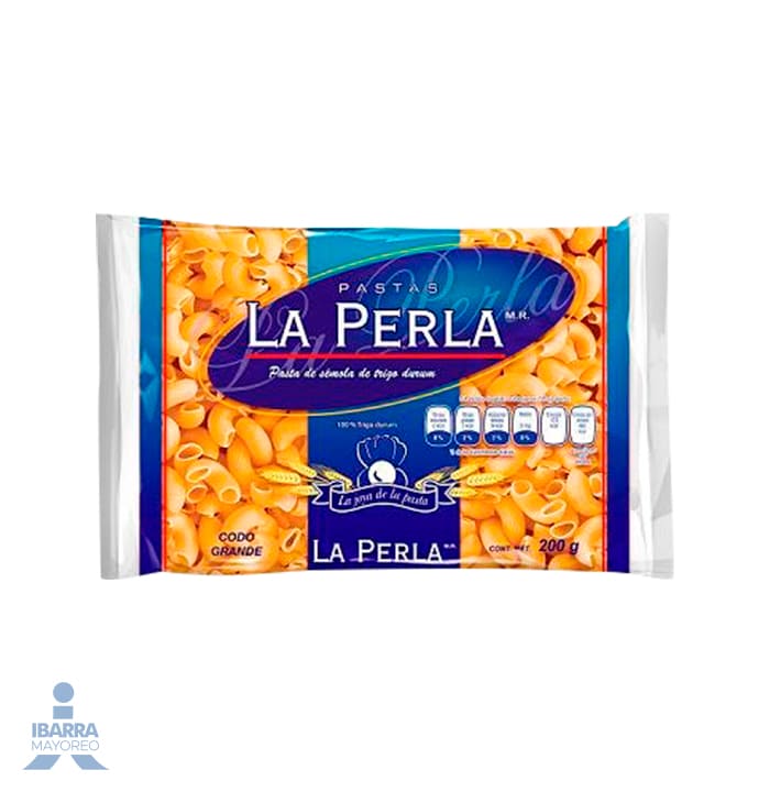Pasta La Perla Codo Grande 200 g