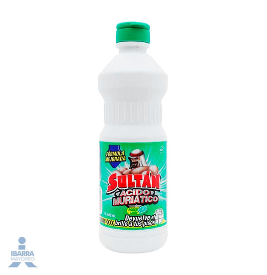 Ácido Muriático Sultán Limón 400 ml