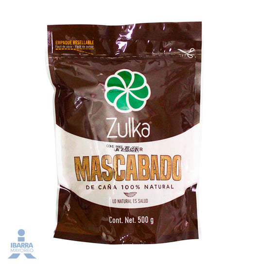 Azúcar Mascabado Zulka 500 g