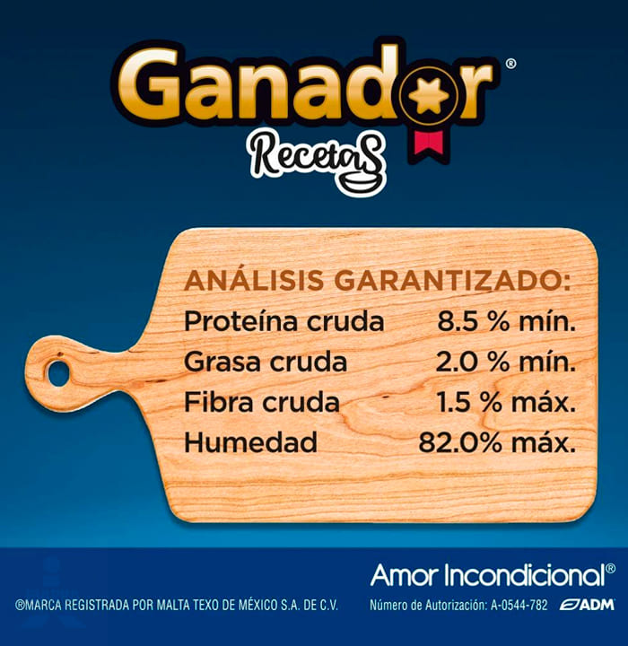 Alimento Ganador Estofado de Pato 100 g