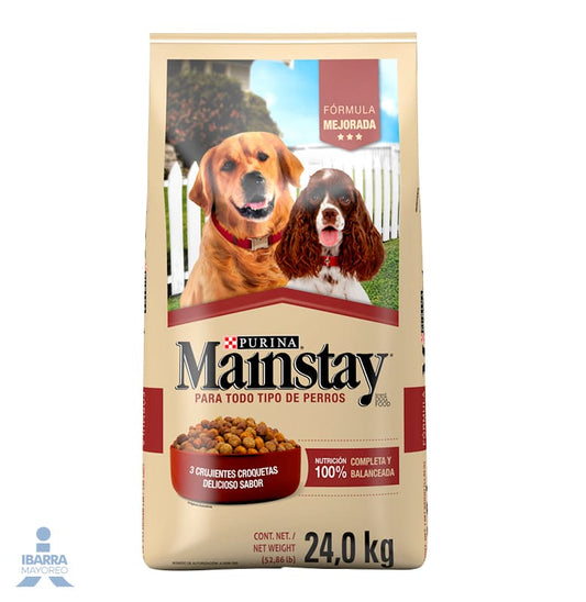 Mainstay alimento seco para perro 24 kg
