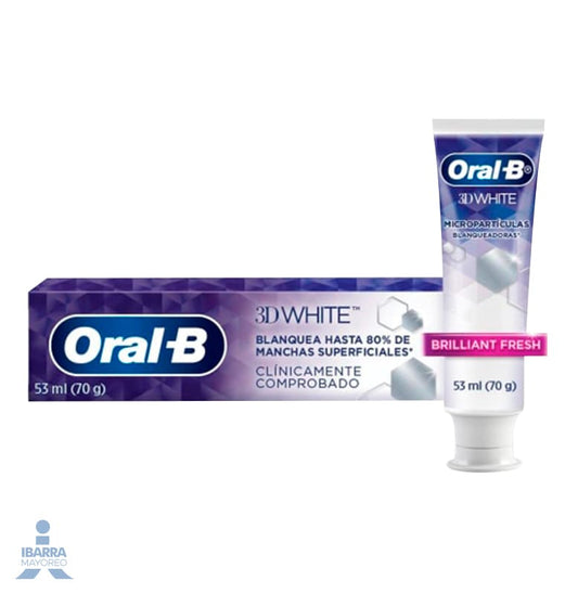 Crema Dental Oral B 3D White 53 ml
