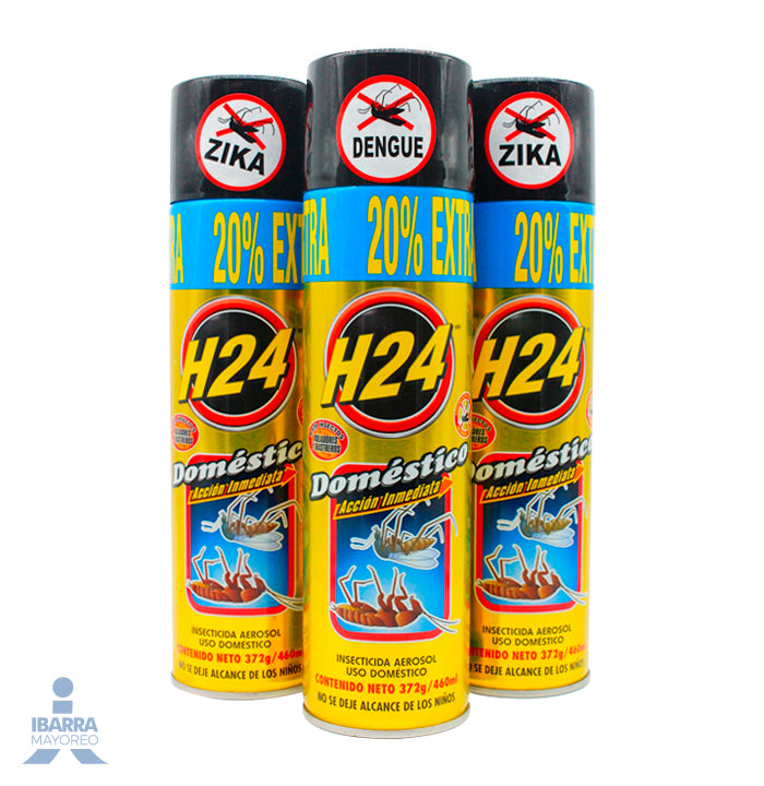 Insecticida H24 Doméstico Aerosol 309 g