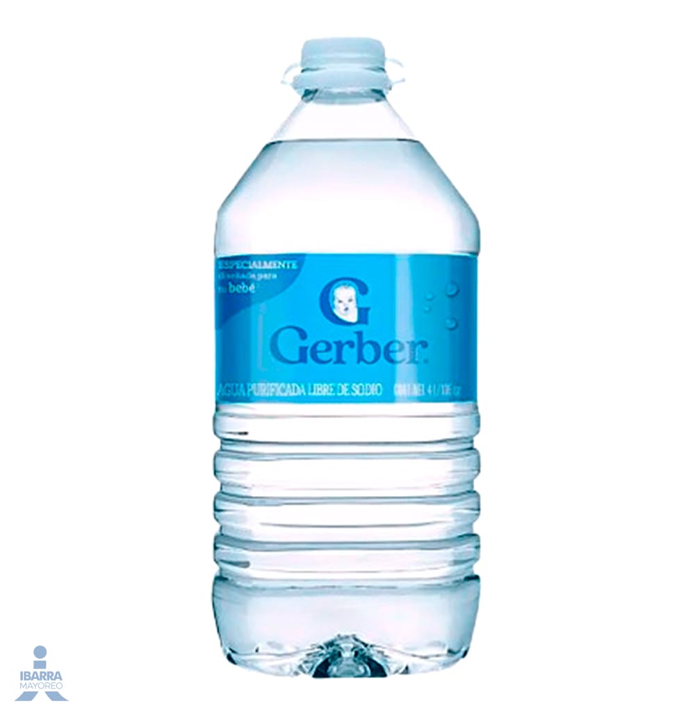Agua Natural Gerber 4 Lt