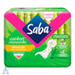 Toalla Sanitaria Saba Confort Manzanilla Regular sin alas 10 pzas.