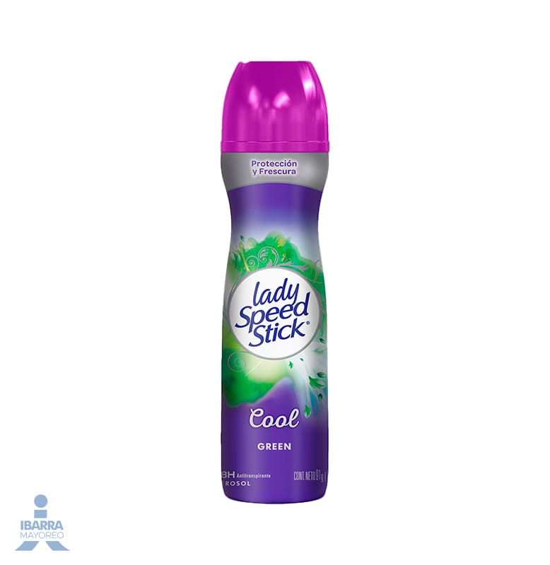 Desodorante Lady Speed Stick Cool Green Aerosol 100 g