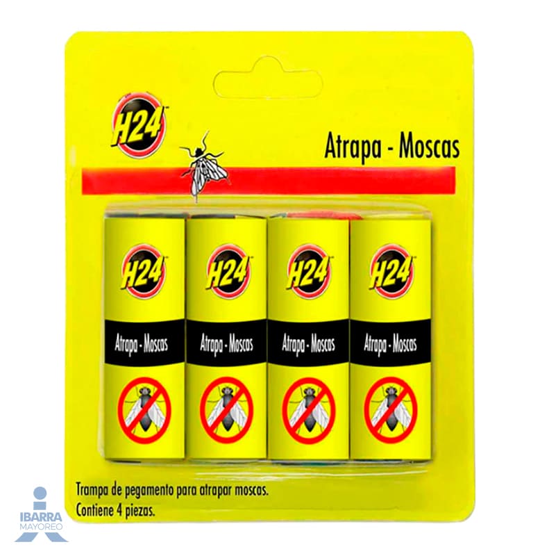 Trampa para Moscas H-24 4 pzas.