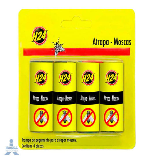 Trampa para Moscas H-24 4 pzas.