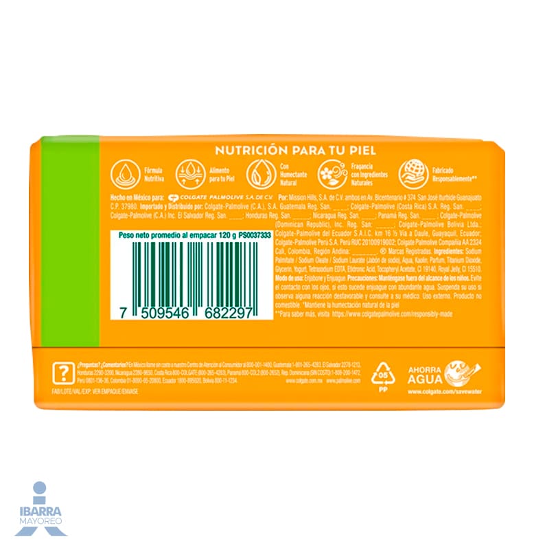 Jabón de Tocador Palmolive Naturals Yoghurt y Jalea Real 120 g