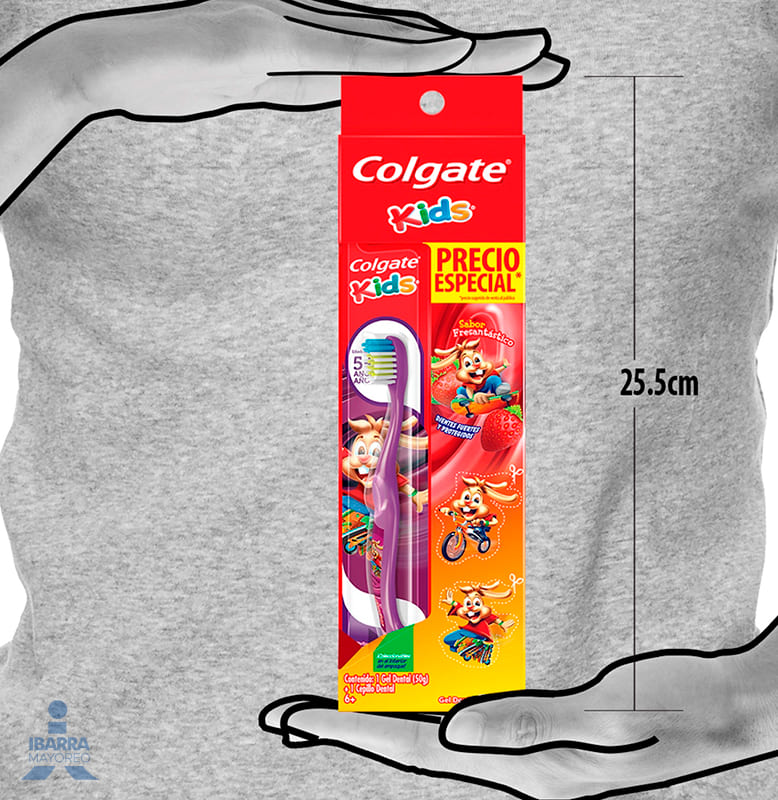 Crema Dental Colgate Kids 50 g GRATIS Cepillo Kids