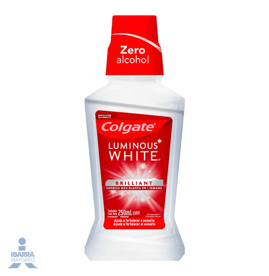 Enjuague Bucal Colgate Luminous White 250 ml