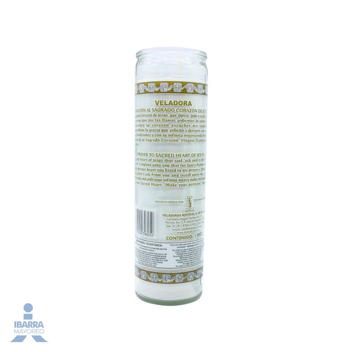 Veladora Brilux Sagrado Corazón 105b