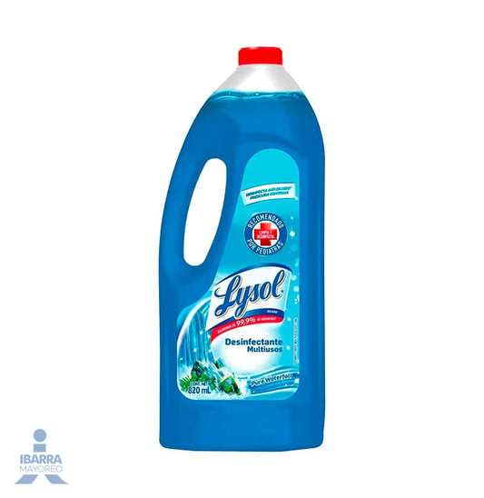 Desinfectante Multiusos Lysol Pure Waterfall 820 ml