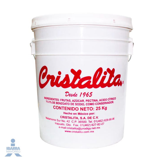 Mermelada Fresa Cristalita 25 kg