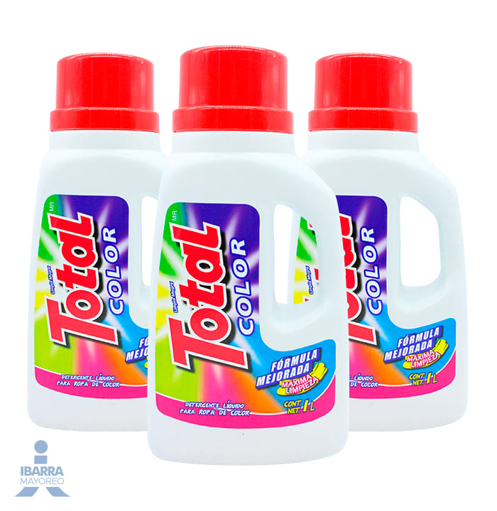 Detergente Total Color Líquido 1 L