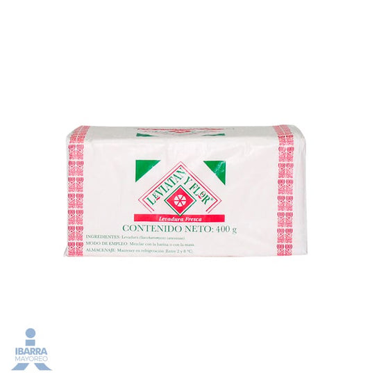 Levadura Leviatan y Flor Pasta Fresca 400 g