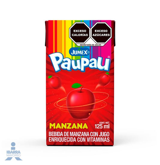 Bebida Pau Pau Manzana 125 ml
